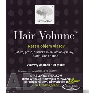NEW NORDIC HAIR VOLUME tbl 1x30 ks