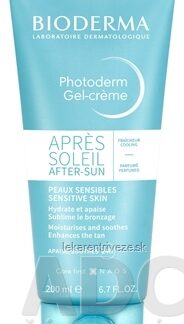 BIODERMA Photoderm After sun gél-krém po opaľovaní 1x200 ml