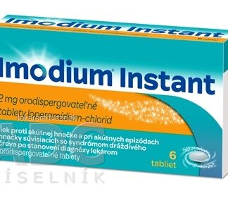 Imodium Instant tbl oro 2 mg (blis.papier/PET/Al/PVC/PA) 1x6 ks