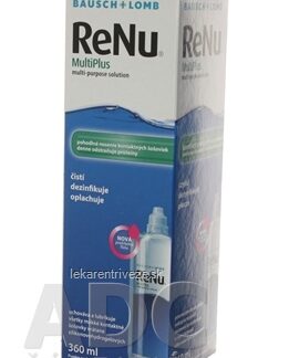 ReNu MultiPlus roztok na kontaktné šošovky (modrý) 1x360 ml