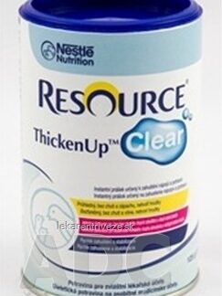 RESOURCE ThickenUp Clear plv (instantný prášok na zahustenie) 1x125 g