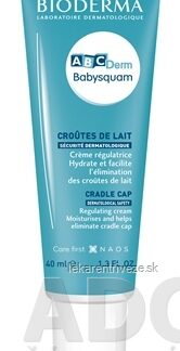 BIODERMA ABCDerm Babysquam krém na šupiny vo vlasoch 1x40 ml