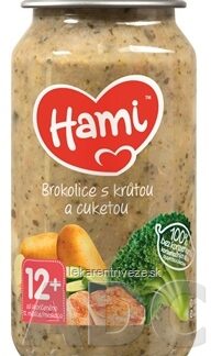 Hami príkrm Brokolica s morkou a cuketou (od ukonč. 12. mesiaca) 1x250 g