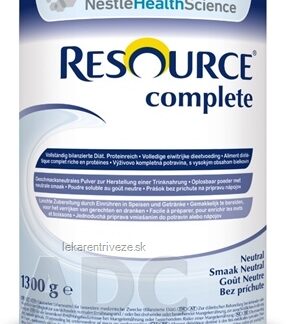 RESOURCE Complete Neutral plv (bez príchuti) 1x1300 g