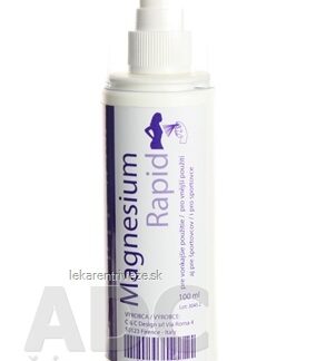 Magnesium Rapid sprej pre vonkajšie použitie 1x100 ml
