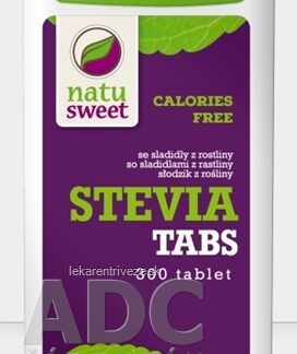 NATUSWEET STEVIA TABS sladidlo, tablety 1x300 ks