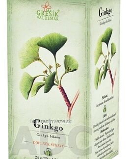 GREŠÍK GINKO bylinný čaj v nálevových vreckách 20x1,2 g (24 g)