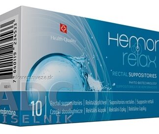 fytofontana Hemorrelax rektálne čapíky 1x10 ks