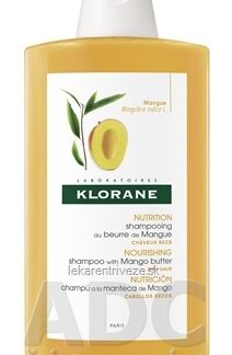 KLORANE SHAMPOOING AU BEURRE DE MANGUE šampón s mangovým maslom na suché vlasy 1x400 ml