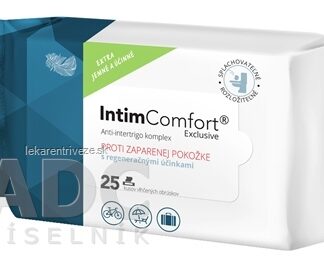INTIMComfort Vlhčené obrúsky multipack anti-intertrigo komplex 1x25 ks