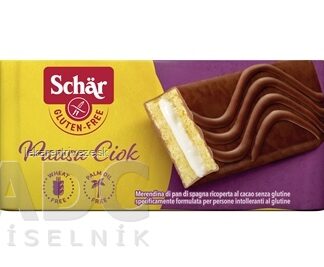 Schär PAUSA CIOK jemné pečivo bezgluténové, s mliečnym krémom, v čokoláde 10x35 g (350 g)